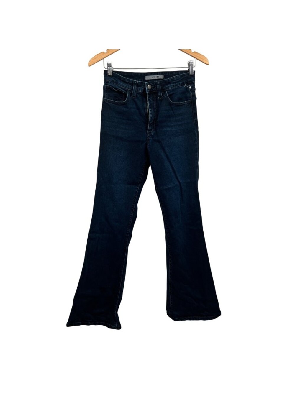 Joe's Womens Flare Leg Jeans Dark Wash Mid Rise Size 27 Waist